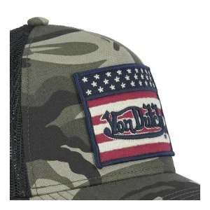 l'unique style VONDUTCH Casquette Trucker Flag Camouflage 12