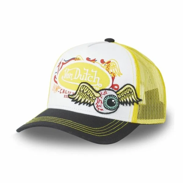 VONDUTCH Casquette Homme Yellow achat pas cher 1