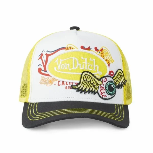 VONDUTCH Casquette Homme Yellow achat pas cher 3