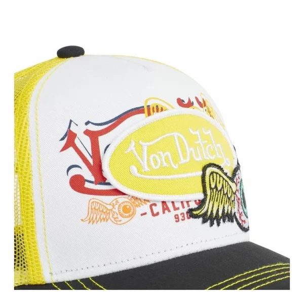 VONDUTCH Casquette Homme Yellow achat pas cher 4