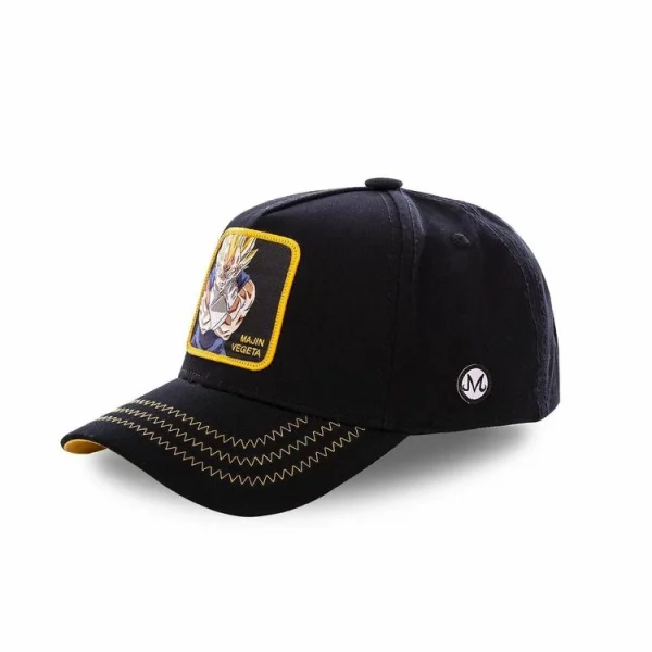 boutique paris CAPSLAB Casquette Dragon Ball Z Mâjin Vegeta Noir 1