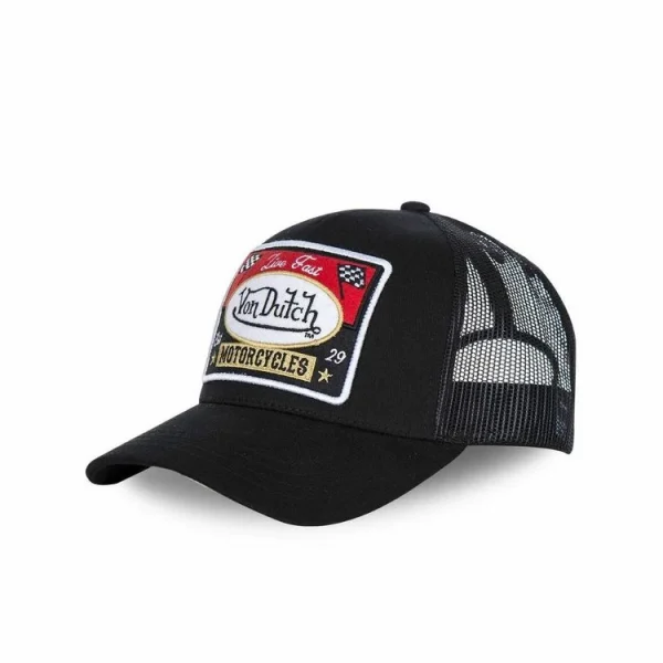 VONDUTCH Casquette Trucker Homme Von Dutch Blacky 1 Noir qualité supérieure 1