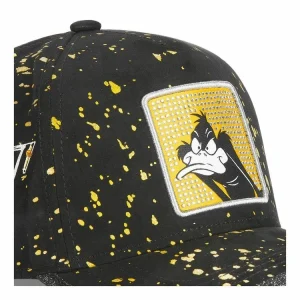 à prix très bas CAPSLAB Casquette Looney Tunes Daffy Duck Effet Peinture 11