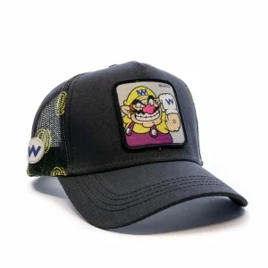 magasin CAPSLAB Casquette Wario Noire Homme Capslab 8