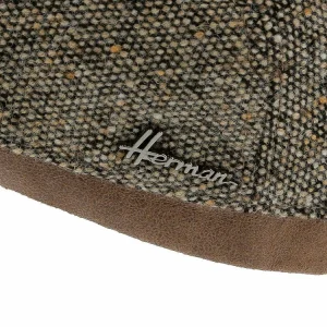 Boutique HERMAN Casquette Type Gadsby Herman Grasbergtaupe Cap Gris 16288 12