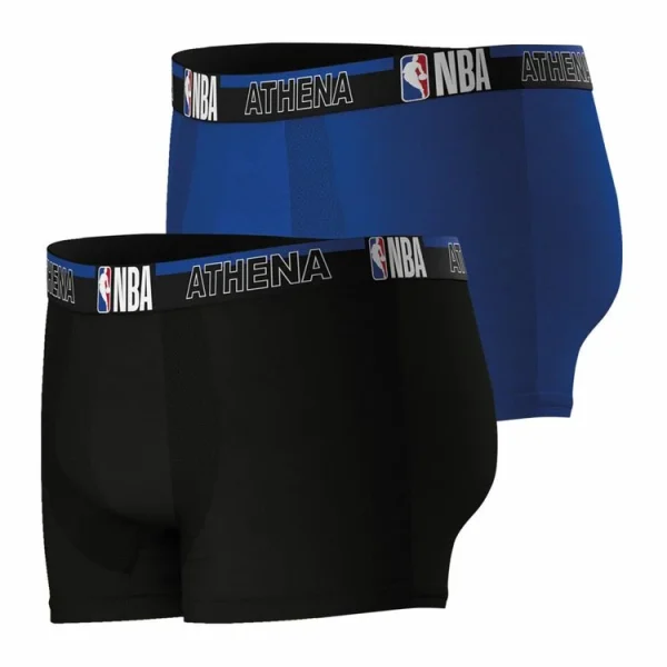 Athena Lot De 2 Boxers Homme NBA haute qualité 4