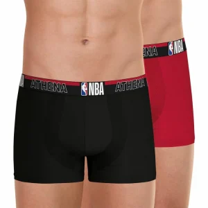 Athena Lot De 2 Boxers Homme NBA haute qualité 16