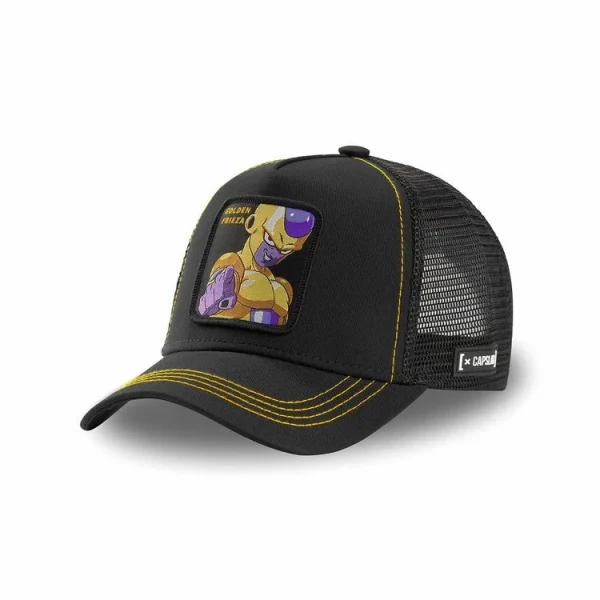 CAPSLAB Casquette Dragon Ball Broly Golden Frieza Noir vente luxe pas cher 1