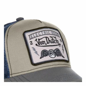 site officiel VONDUTCH Casquette Trucker Homme Square Flying Eye Bleu 10