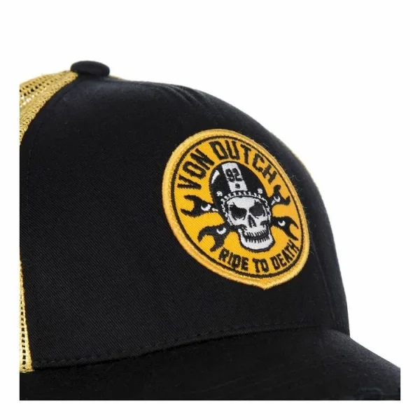 VONDUTCH Casquette Baseball Homme Noir Avec Filet Ride Nouveau 4