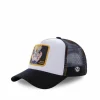 CAPSLAB Dragonball Z Vegeta Casquette Noir Blanc Homme Capslab soldes magasin 11