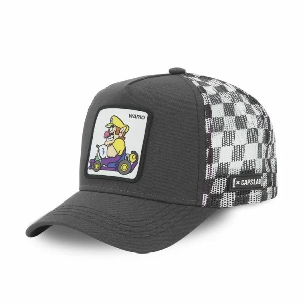 magasin en ligne france CAPSLAB Casquette Adulte Mario Kart Wario 1