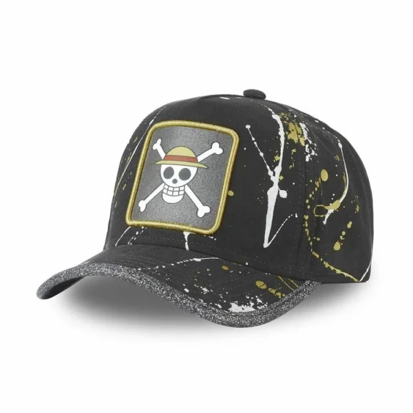 CAPSLAB Casquette Trucker Tag Avec Filet One Piece Skull mode tendance 1