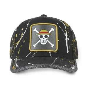 CAPSLAB Casquette Trucker Tag Avec Filet One Piece Skull mode tendance 10