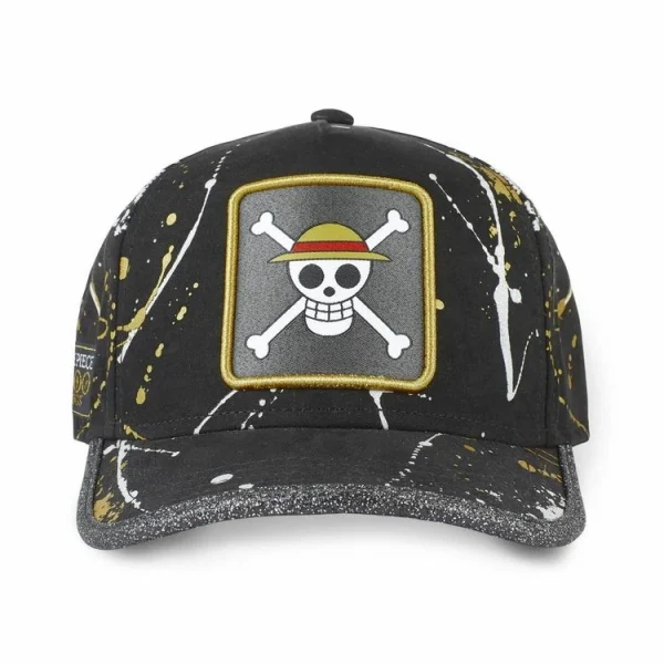 CAPSLAB Casquette Trucker Tag Avec Filet One Piece Skull mode tendance 3