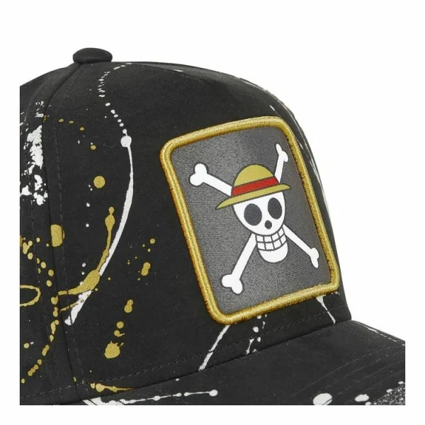 CAPSLAB Casquette Trucker Tag Avec Filet One Piece Skull mode tendance 4