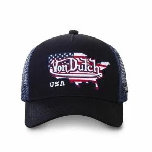 beauté VONDUTCH Casquette Baseball USA Noir 8