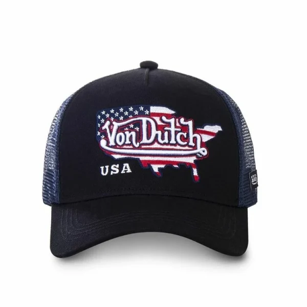 beauté VONDUTCH Casquette Baseball USA Noir 3