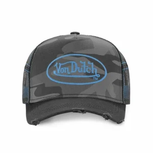 VONDUTCH Casquette Trucker Avec Filet Blue Camouflage prix le plus bas 9