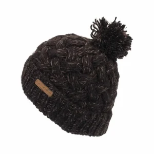 se précipiter pour acheter ALPES VERTIGO Bonnet à Pompon Alpes Vertigo Xavi Choco Bonnet Pompon Marron 25262 9