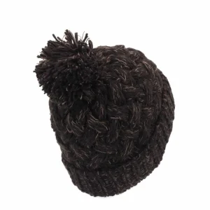 se précipiter pour acheter ALPES VERTIGO Bonnet à Pompon Alpes Vertigo Xavi Choco Bonnet Pompon Marron 25262 11