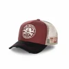 VONDUTCH Casquette Trucker Rags Rouge Bordeaux soldes pas cher 19