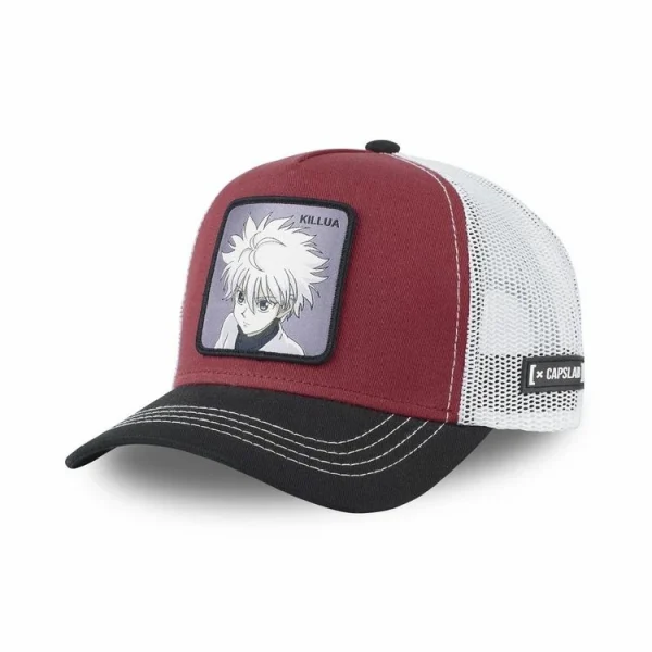 CAPSLAB Casquette Trucker Avec Filet Hunter X Hunter Kirua Zoldik marque moins cher 1