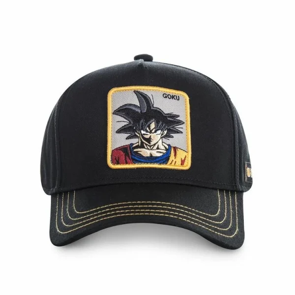 CAPSLAB Casquette Dragon Ball Z Goku Noir grande marque pas cher 3