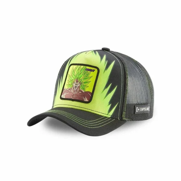 destockage CAPSLAB Casquette Dragon Ball Broly Vert 1