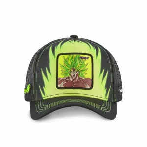 destockage CAPSLAB Casquette Dragon Ball Broly Vert 9