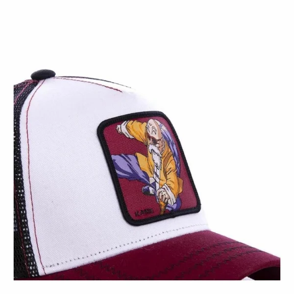 CAPSLAB Casquette Dragon Ball Z Kame Blanc Et Rouge vente en ligne pas cher 4