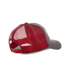 VONDUTCH Casquette Trucker Homme Filet Square Marron luxe soldes 12