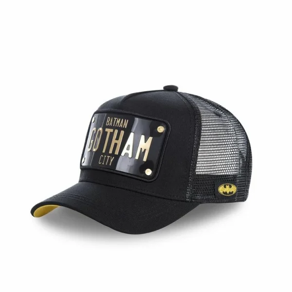 CAPSLAB Casquette DC Comics Batman Gotham Noir livraison la plus rapide 1