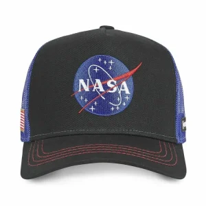 CAPSLAB Casquette Filet Bleu Nasa Officielle 9