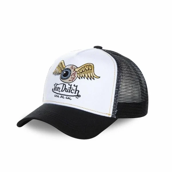 Retour gratuit en magasin. VONDUTCH Casquette Trucker Art Blanc 1