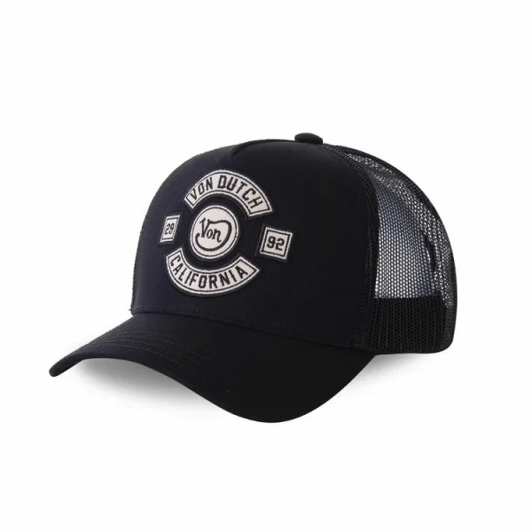 VONDUTCH Casquette Trucker Filet Bike Black Noir meilleur service 1