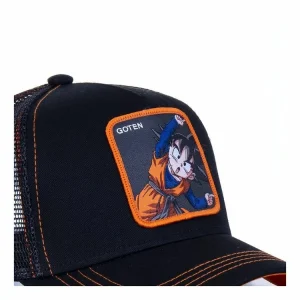 CAPSLAB Casquette Trucker Dragon Ball Z Goten Noir Protections acheteurs 10