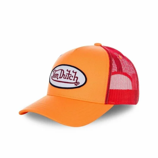 magasin solde VONDUTCH Casquette Trucker Filet Fresh Orange 1