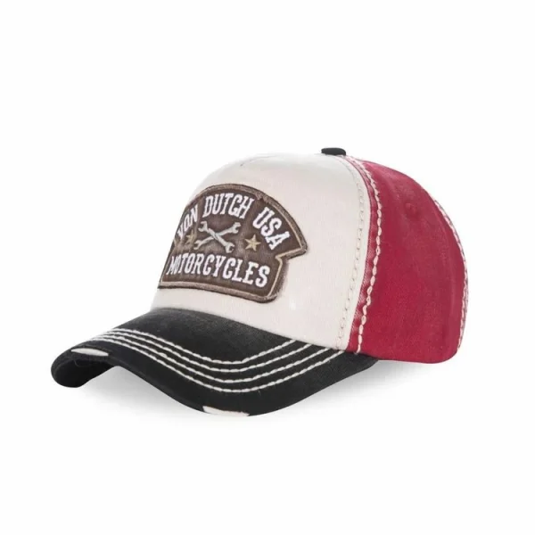 en ligne vente VONDUTCH Casquette Baseball Homme Von Dutch Dylan Noir 1