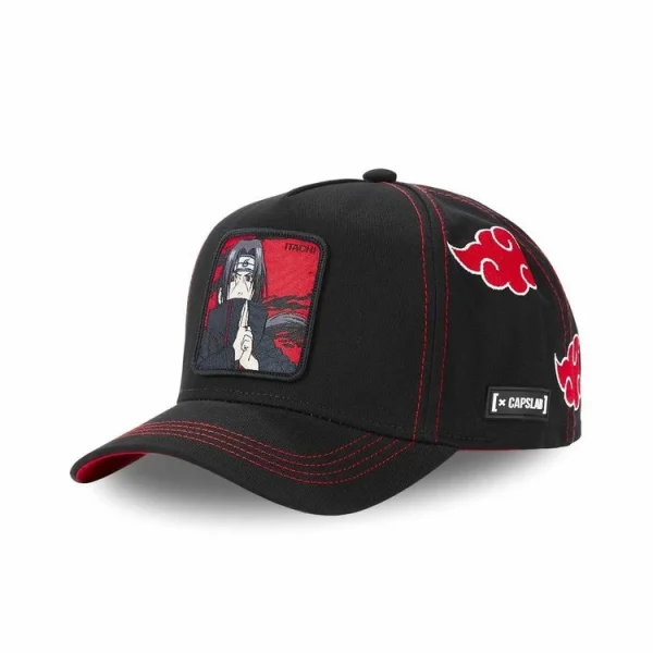 CAPSLAB Casquette Trucker Naruto Itachi Uchiwa Meilleur Prix Garanti 1