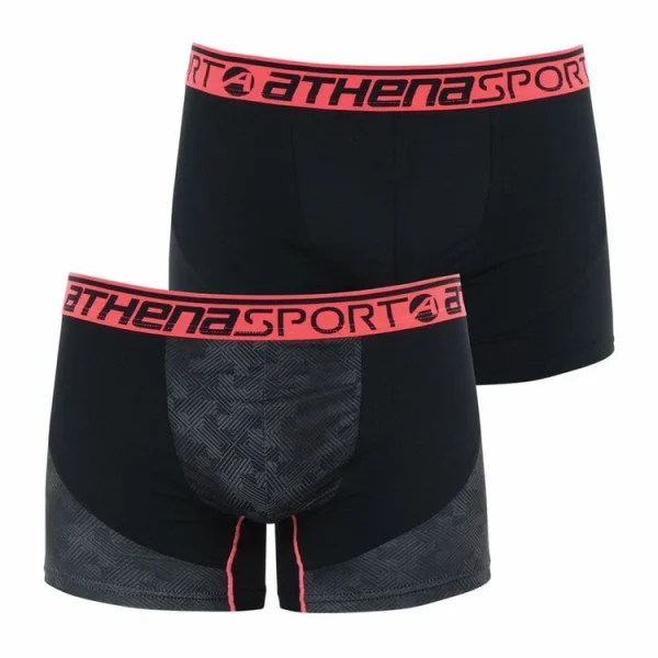 Athena Lot De 2 Boxers Homme Running à prix imbattables 3