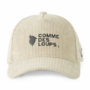 COMME DES LOUPS Casquette Uni En Velours Velvet excellente qualité 9