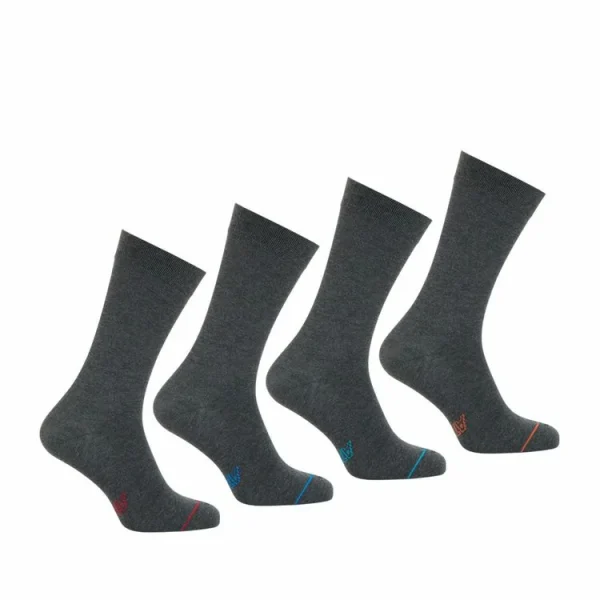 Athena Lot De 4 Paires De Chaussettes Hautes Crew Eco Pack Authentic Original licence 1