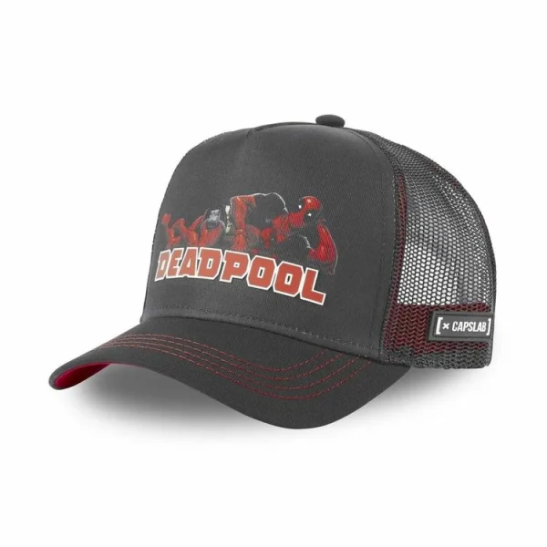 france en ligne CAPSLAB Casquette Trucker Marvel Deadpool 1