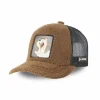 grande qualité CAPSLAB Casquette Looney Tunes Taz Filet Avec Fausse Fourrure 19