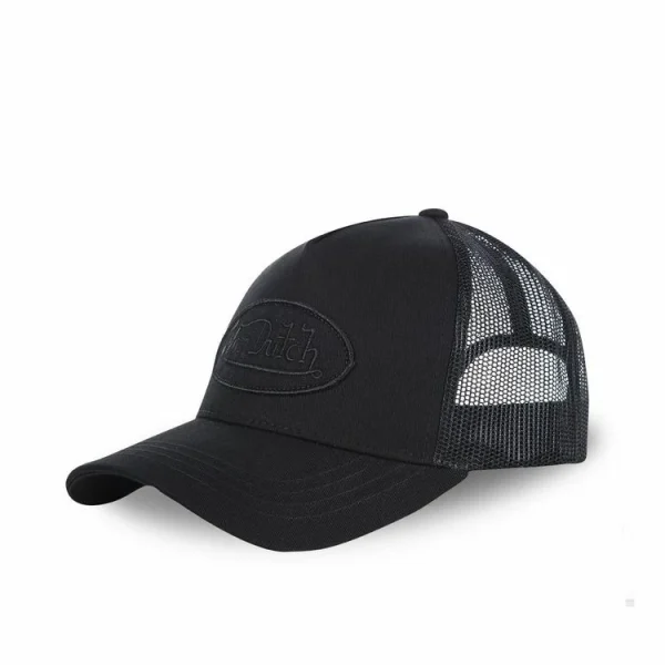 grande surprise VONDUTCH Casquette Trucker Homme Filet Lofb Noir 1