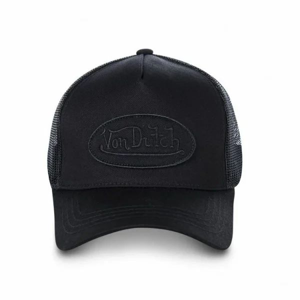 grande surprise VONDUTCH Casquette Trucker Homme Filet Lofb Noir 3