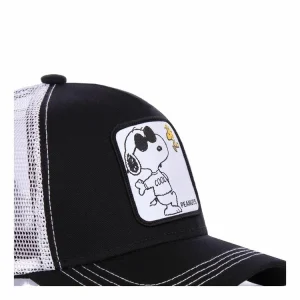 magasin en ligne france CAPSLAB Casquette Capslab Peanuts Noir 10