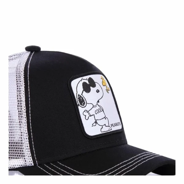 magasin en ligne france CAPSLAB Casquette Capslab Peanuts Noir 4