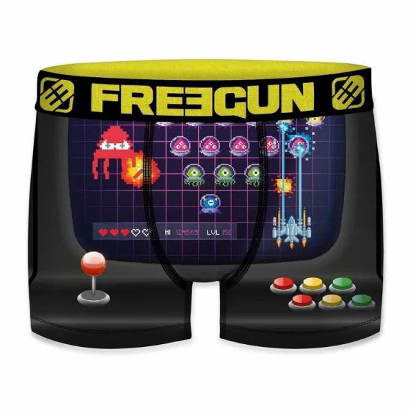 FREEGUN Boxer Homme Geek Gaming Acrcade magasin en ligne 1